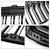 2PCS Gloss Black Front Kidney Grill Grille Fit BMW 2 Series F45 F46 2018-2021