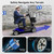 4 Wheels Elderly Seniors Electric Mobility Scooter Electric Powered Wheelchair Blue