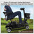 4 Wheels Elderly Seniors Electric Mobility Scooter Electric Powered Wheelchair Black