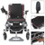 Seniors Compact Portable Airline Approved Electric Wheelchair for Adults Intelligent Power Wheelchairs Lightweight Foldable All Terrain Motorized Wheelchair