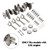 2005-2010 Kia Sportage G4KD 2.0L Engine Crankshaft Rods Piston Kit & Bearing Set 23040-2G200, 231112G010, 23510-25030 Generic