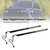 2010-2013 Land Rover Range Rover Sport L320 left and right Rear Tailgate Power Hatch Lift Support LR029900, LR062078, LR051443-01, LR051443, LR05144301 black Generic