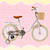 18 inches Kid's Bike Child Bicycle pink for Ages 7-9 Years Boys and Girls with Basket