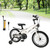 16 inches Magnesium alloy Kid's Bike Child Bicycle Boys and Girls Ivory white