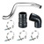 2004-2010 6.6L LLY LBZ LMM Duramax Diesel Hot Side Intercooler Pipe Kit Generic 2004-2010 6.6L LLY LBZ LMM Duramax Diesel Hot Side Intercooler Pipe Kit Generic
