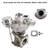 2013- Fiat 500,5-Spd C510 Manual (X,T) Abarth Hatchback(C)Abarth Cabrio with with 1.4L I4 16V MultiAir Gasoline Engine Turbo Turbocharger 4892938 Generic