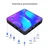 X88 Pro 10 Android 11.0 16G+2G Tv Box 4K Rk3318 Wifi Bt Media Player 100M