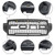 2021-2022 Ford F250 F350 F550 Raptor Style Front Bumper Grille With Letters Black Generic