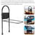 Bed Rail Mobility Aid Guard Adjustable Assist Rail Grab Bar For Senior/Disabled