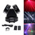 120W Moving Head Light 8 LED Rotating Beam Light RGBW Stage Light DJ Lighting