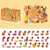 Western Kitchen Toys Simulated Food Toys Burger Pizza Children Pretend Toy Set