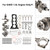 2010-2015 Hyundai Elantra Engine Rebuild Overhaul Kit w/Crankshaft & Connecting Rod 231102B610 235102B000 Generic 2010-2015 Hyundai Elantra Engine Rebuild Overhaul Kit w/Crankshaft & Connecting Rod 231102B610 235102B000 Generic