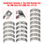 2008-2016 VOLKSWAGEN CC Golf GTI Jetta GLI EOS Passat Tiguan Scirocco Sharan Crankshaft Bearing & Con Rod Bearing Set 06H105561J, 06H105591J Generic 2008-2016 VOLKSWAGEN CC Golf GTI Jetta GLI EOS Passat Tiguan Scirocco Sharan Crankshaft Bearing & Con Rod Bearing Set 06H105561J, 06H105591J Generic