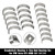 2008-2016 VOLKSWAGEN CC Golf GTI Jetta GLI EOS Passat Tiguan Scirocco Sharan Crankshaft Bearing & Con Rod Bearing Set 06H105561J, 06H105591J Generic 2008-2016 VOLKSWAGEN CC Golf GTI Jetta GLI EOS Passat Tiguan Scirocco Sharan Crankshaft Bearing & Con Rod Bearing Set 06H105561J, 06H105591J Generic
