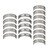 2008-2016 VOLKSWAGEN CC Golf GTI Jetta GLI EOS Passat Tiguan Scirocco Sharan Crankshaft Bearing & Con Rod Bearing Set 06H105561J, 06H105591J Generic 2008-2016 VOLKSWAGEN CC Golf GTI Jetta GLI EOS Passat Tiguan Scirocco Sharan Crankshaft Bearing & Con Rod Bearing Set 06H105561J, 06H105591J Generic