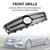 2020-2022 Audi A4 B9.5 A4 S-Line S4 Front Grille 8W0853651D Black Generic Upper grille with logo Generic