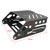 2012-2018 Honda C50 C110 Super Cub / Cross Cub 50 110 Rear Rack Extension Top Case Slide Carrier Matte Black Generic