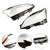 2013-2015 Lexus GS350 GS450H Left+Right Headlight Lens Cover Black & Clear Generic 2013-2015 Lexus GS350 GS450H Left+Right Headlight Lens Cover Black & Clear Generic