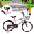 18 inch Kids' Bike Child Mini Bicycle For 5-8 Years Old Girls bike Kiddies bicycle with basket pedal PINK