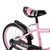 18 inch Kids' Bike Child Mini Bicycle For 5-8 Years Old Girls bike Kiddies bicycle with basket pedal PINK