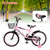 14 inch Kids' Bike Child Mini Bicycle For 5-8 Years Old Girls bike gift Kiddies bicycle with Training Wheel basket pedal PINK