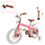 16 inch kids Bike For 4-8 Years Old Boys and Girls children bicycle with Training Wheel LED Double disc brakes RED