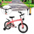 16 inch kids bike children bicycle For Boys Girls Ages 4-8 Years with Training Wheel LED gift Coral Red