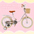 18 inch Kids Bike Child Bicycle For Ages 7-9 Years Boys and Girls Youth bike with Training Wheels Basket PINK