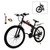 26" wheels 27 speed double disc brake folding mountain bike MTB for adults Black