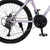 26" Purple 27 speed double disc brake Suspension Fork mountain bike MTB adult