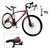 27 speed Road Bike Racing Bicycle 700C 26" Wheels Adult Black+Red