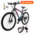 26 inch 24 Speed Mountain Bicycle Spoke Wheel Adult Explorer Bike MTB With Fender Cup holder Blue/Pink