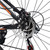 27.5 inch 24 Speed Mountain Bicycle Spoke Wheel Adult Explorer Bike MTB With Fender Cup holder Blue/Orange