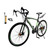 26 inch 27 speed Road Bike Racing Bicycle 700C For Adult With Fender Cup holder Black/Green