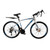 26 inch 27 speed Road Bike Racing Bicycle 700C For Adult With Fender Cup holder White/Blue
