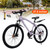 27.5" 27 speed double disc brake Suspension Fork mountain bike MTB adults Purple