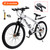 27.5" 27 speed double disc brake Suspension Fork mountain bike MTB adults White