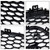 2012-2015 Audi A6 C7/S6 pre-facelift RS6 Style Honeycomb Front Bumper Grille Black Generic