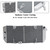 2012-2016 Yamaha T-max 530 Radiator Cooler Cooling Silver Generic 2012-2016 Yamaha T-max 530 Radiator Cooler Cooling Silver Generic
