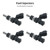 Bosch Cummins 4pcs Fuel Injector 0444043016 ISX2888173 0280158714 0280158701Generic