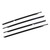 2005-2010 Toyota Yaris Vitz 4pcs Outer Door Glass Weatherstrip Moulding 68160-52110 Generic