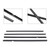 2010-2014 Honda Insight 4PCS Outside Window Moulding Weatherstrip 72950-TM8-013 Generic