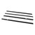 2010-2014 Honda Insight 4PCS Outside Window Moulding Weatherstrip 72950-TM8-013 Generic
