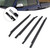 2000-2006 Toyota Tundra 4pcs Weatherstrip Outer Lower Window Glass Seal Kit 75720-0C010 Generic