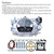 Carburetor 500 CFM Electric Choke 1403