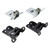 1980-1997 Ford F150 F-250 F-350 Mercury 4PCS Front Upper Lower Door Hinge 925-066 Generic