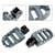 2022-2023 Classic 350 Front Footrests Foot Peg Gray Generic 2022-2023 Classic 350 Front Footrests Foot Peg Gray Generic