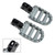 2017-2024 CFMOTO 450SR 450NK 650NK 400NK 800NK 650GT Front Footrests Foot Peg Gray Generic 2017-2024 CFMOTO 450SR 450NK 650NK 400NK 800NK 650GT Front Footrests Foot Peg Gray Generic