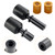 2023-2024 KAWASAKI ZX-4R ZX-4RR Frame Crash Guard Sliders Bobbins Protection Black Generic