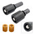 2023-2024 KAWASAKI ZX-4R ZX-4RR Frame Crash Guard Sliders Bobbins Protection Black Generic